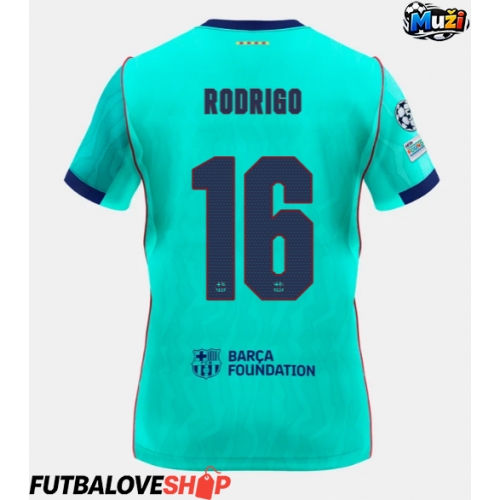 Dres Barcelona Rodri Hernandez #16 Tretina 2026-27 Krátky Rukáv